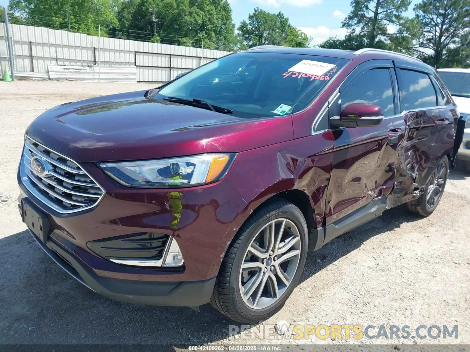 2 Photograph of a damaged car 2FMPK3K95MBA01053 FORD EDGE 2021