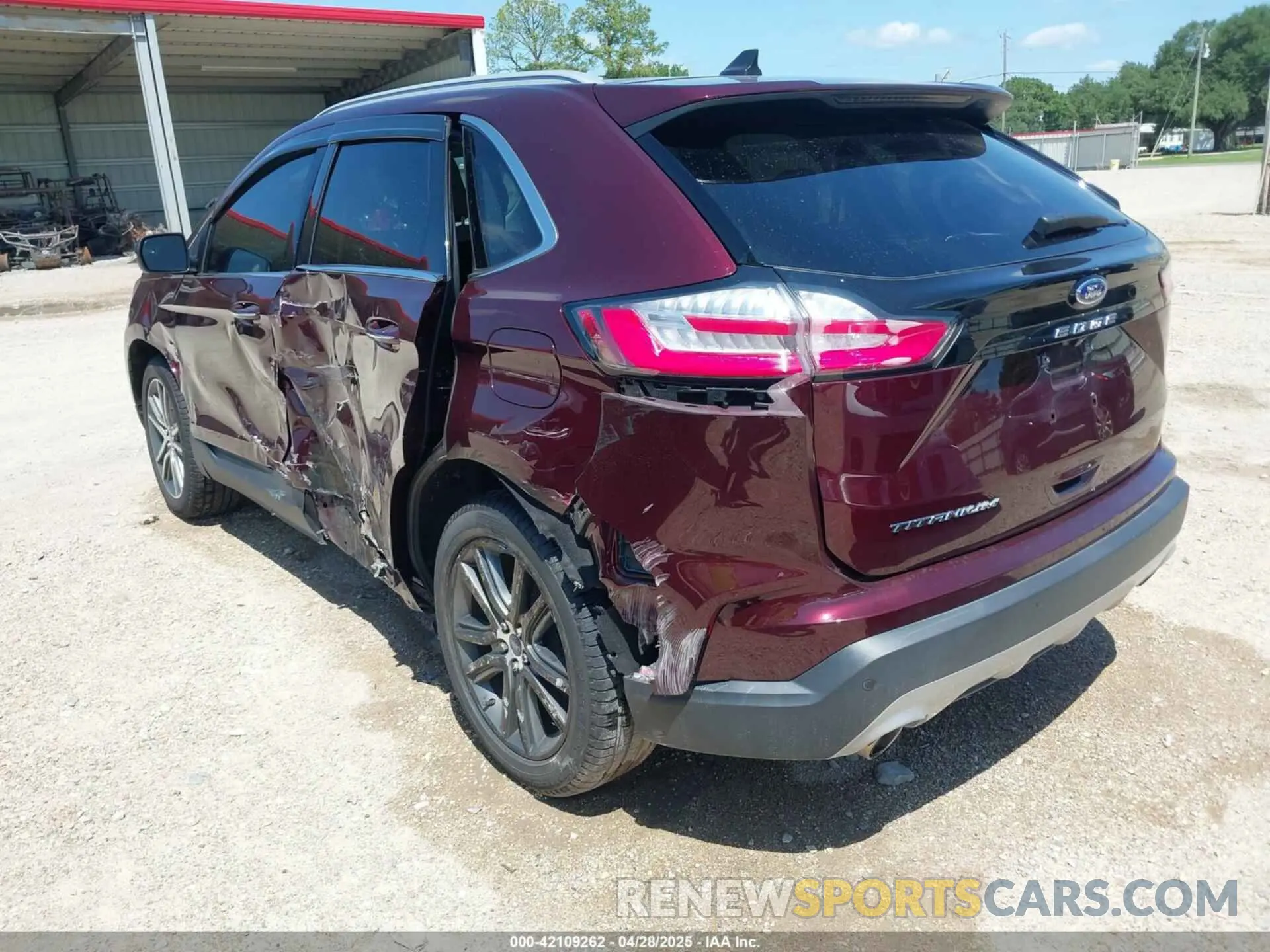 3 Photograph of a damaged car 2FMPK3K95MBA01053 FORD EDGE 2021