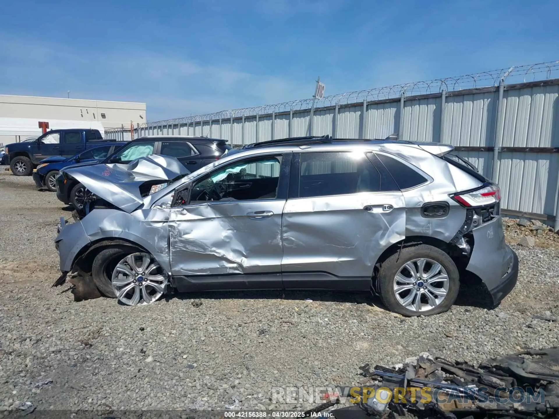 14 Фотография поврежденного автомобиля 2FMPK3K96MBA00624 FORD EDGE 2021