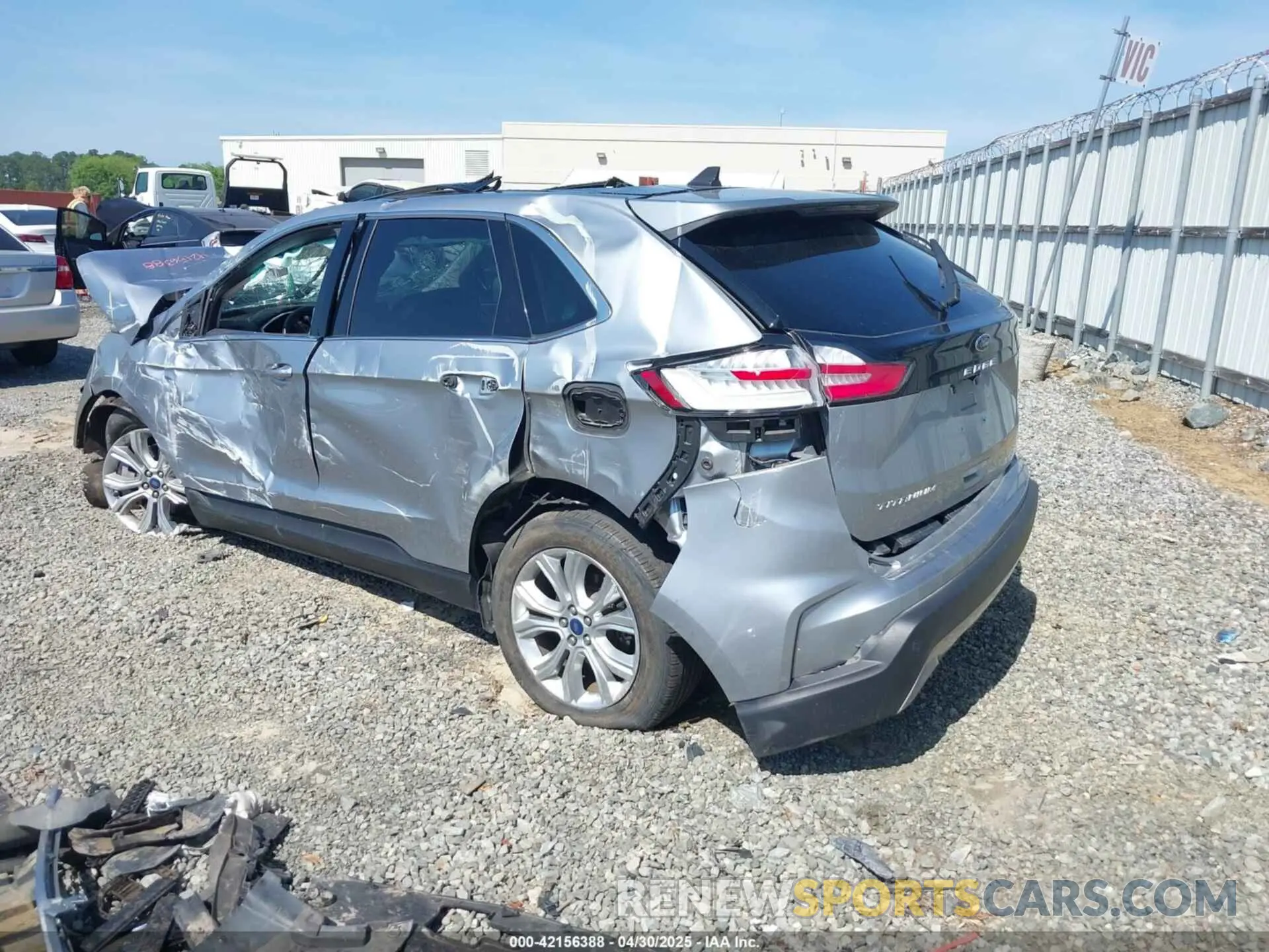 3 Фотография поврежденного автомобиля 2FMPK3K96MBA00624 FORD EDGE 2021