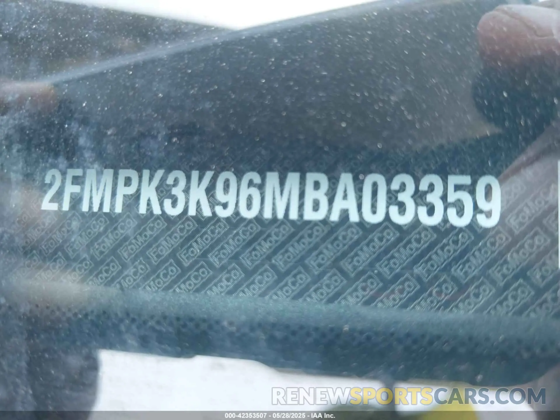 9 Photograph of a damaged car 2FMPK3K96MBA03359 FORD EDGE 2021