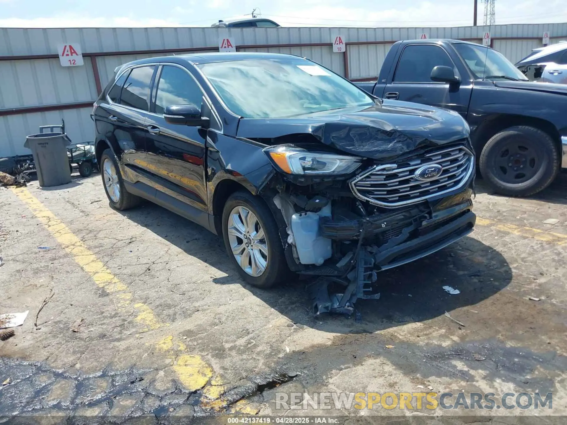 1 Photograph of a damaged car 2FMPK3K96MBA16046 FORD EDGE 2021