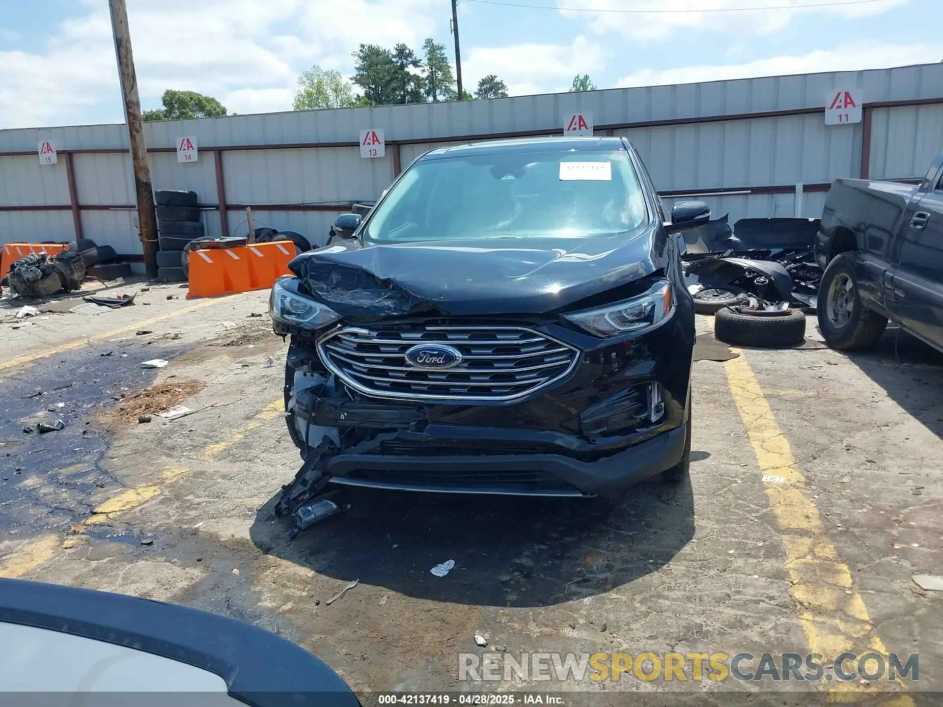 12 Photograph of a damaged car 2FMPK3K96MBA16046 FORD EDGE 2021