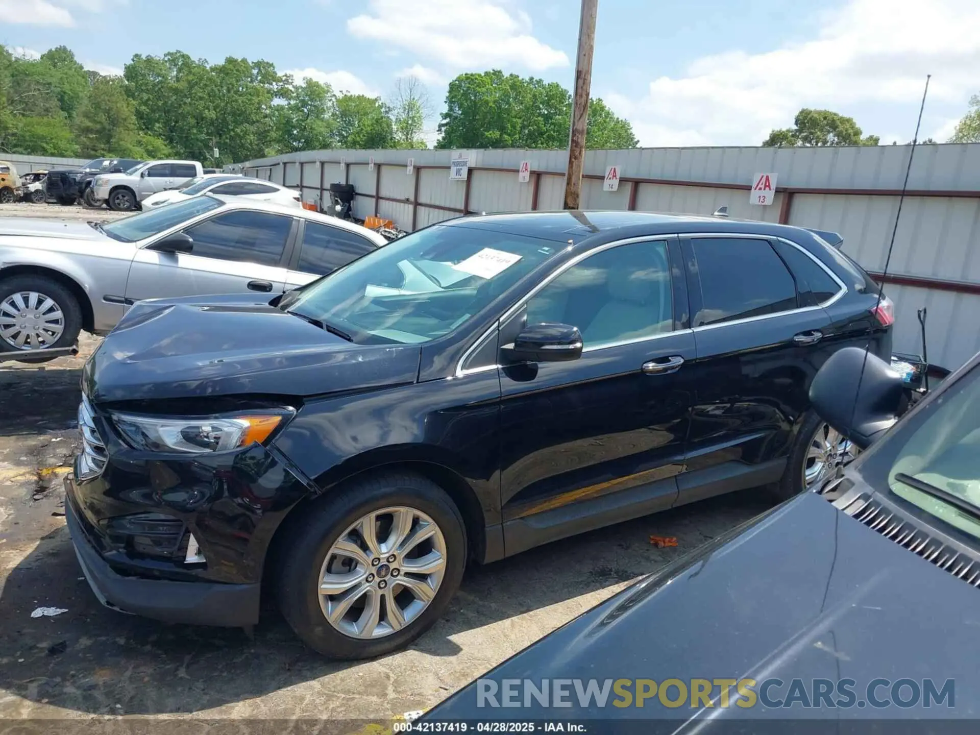 14 Photograph of a damaged car 2FMPK3K96MBA16046 FORD EDGE 2021