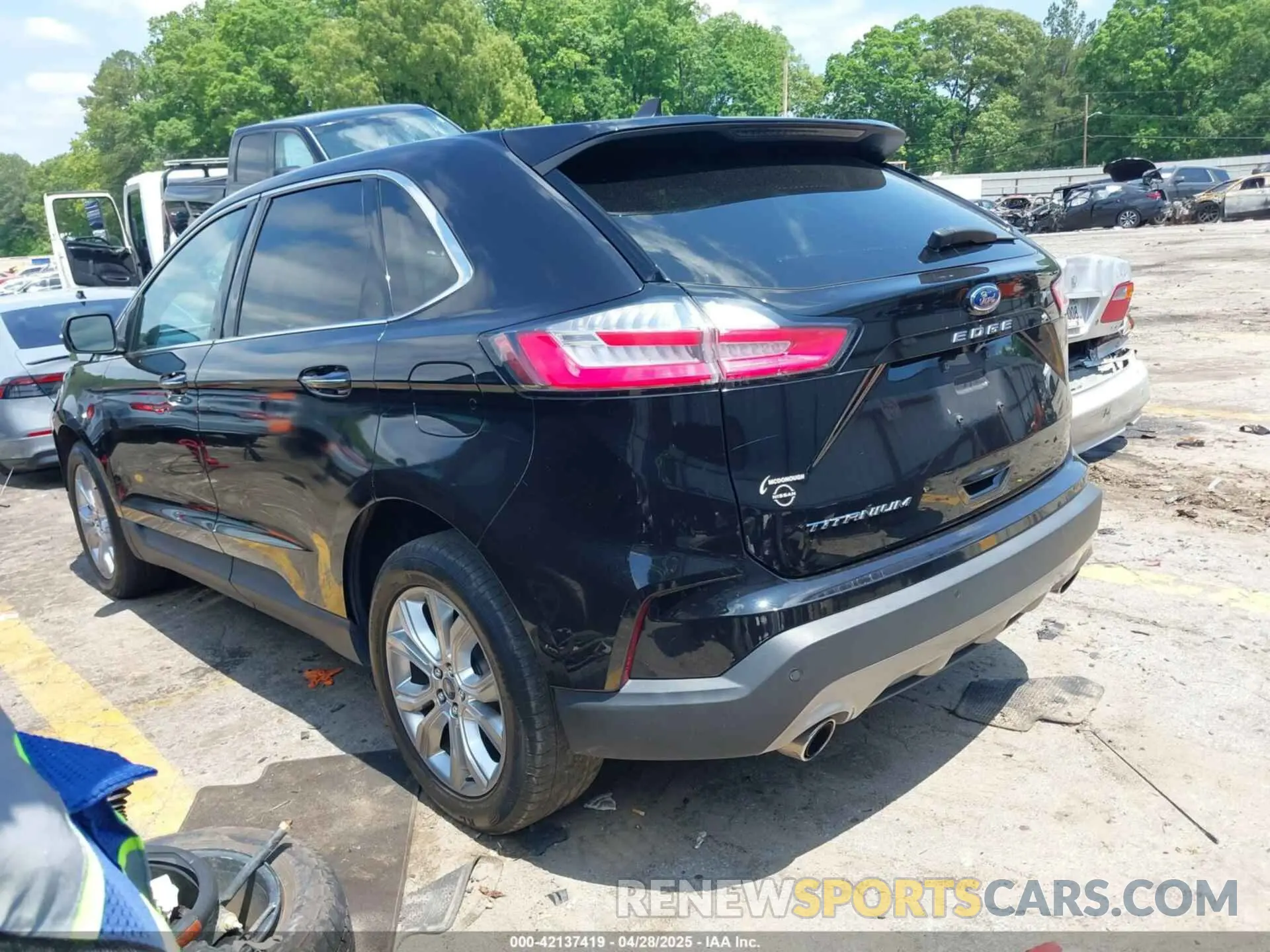 3 Photograph of a damaged car 2FMPK3K96MBA16046 FORD EDGE 2021