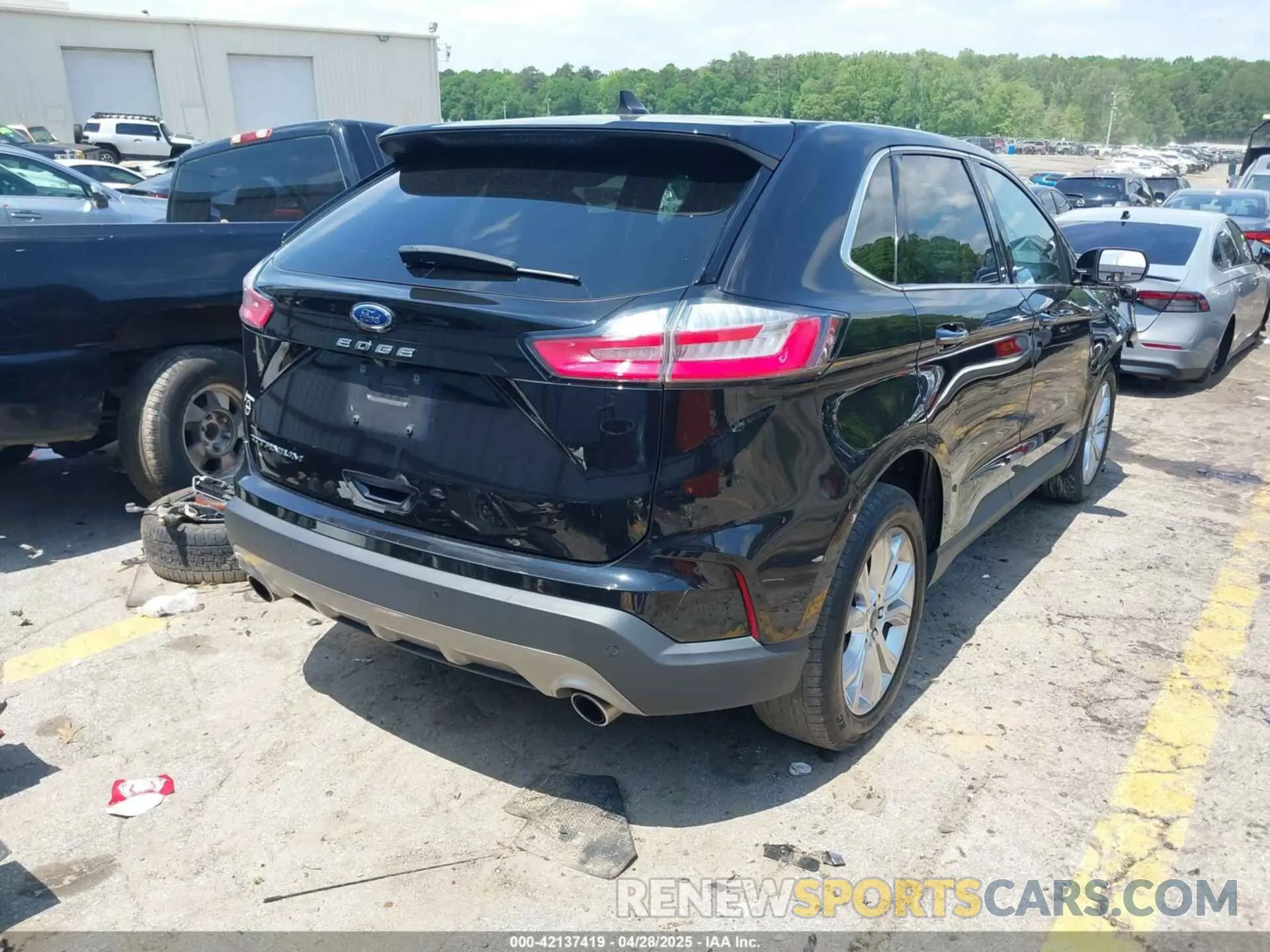 4 Photograph of a damaged car 2FMPK3K96MBA16046 FORD EDGE 2021