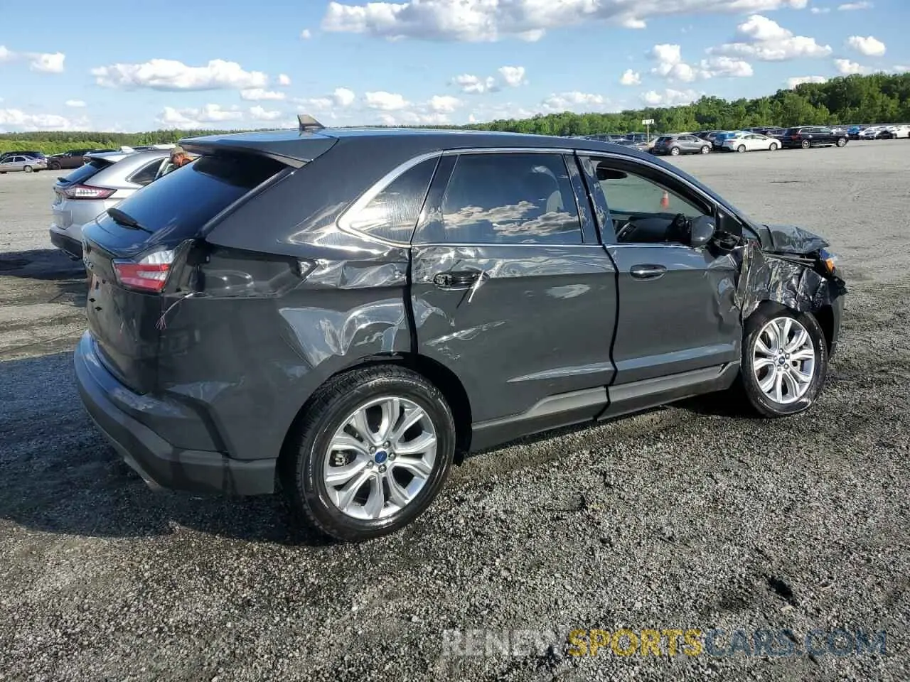 3 Фотография поврежденного автомобиля 2FMPK3K96MBA54764 FORD EDGE 2021