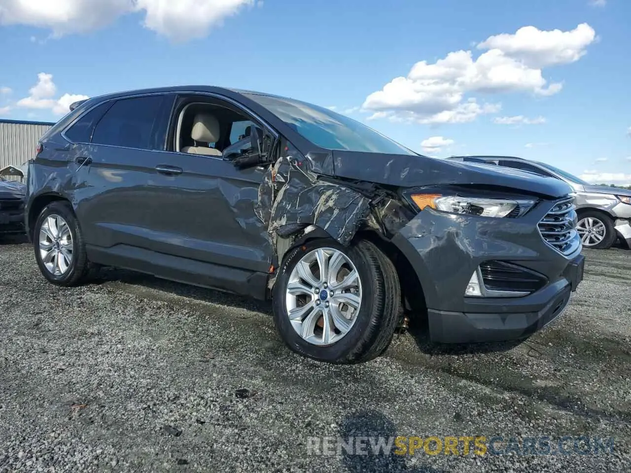 4 Фотография поврежденного автомобиля 2FMPK3K96MBA54764 FORD EDGE 2021
