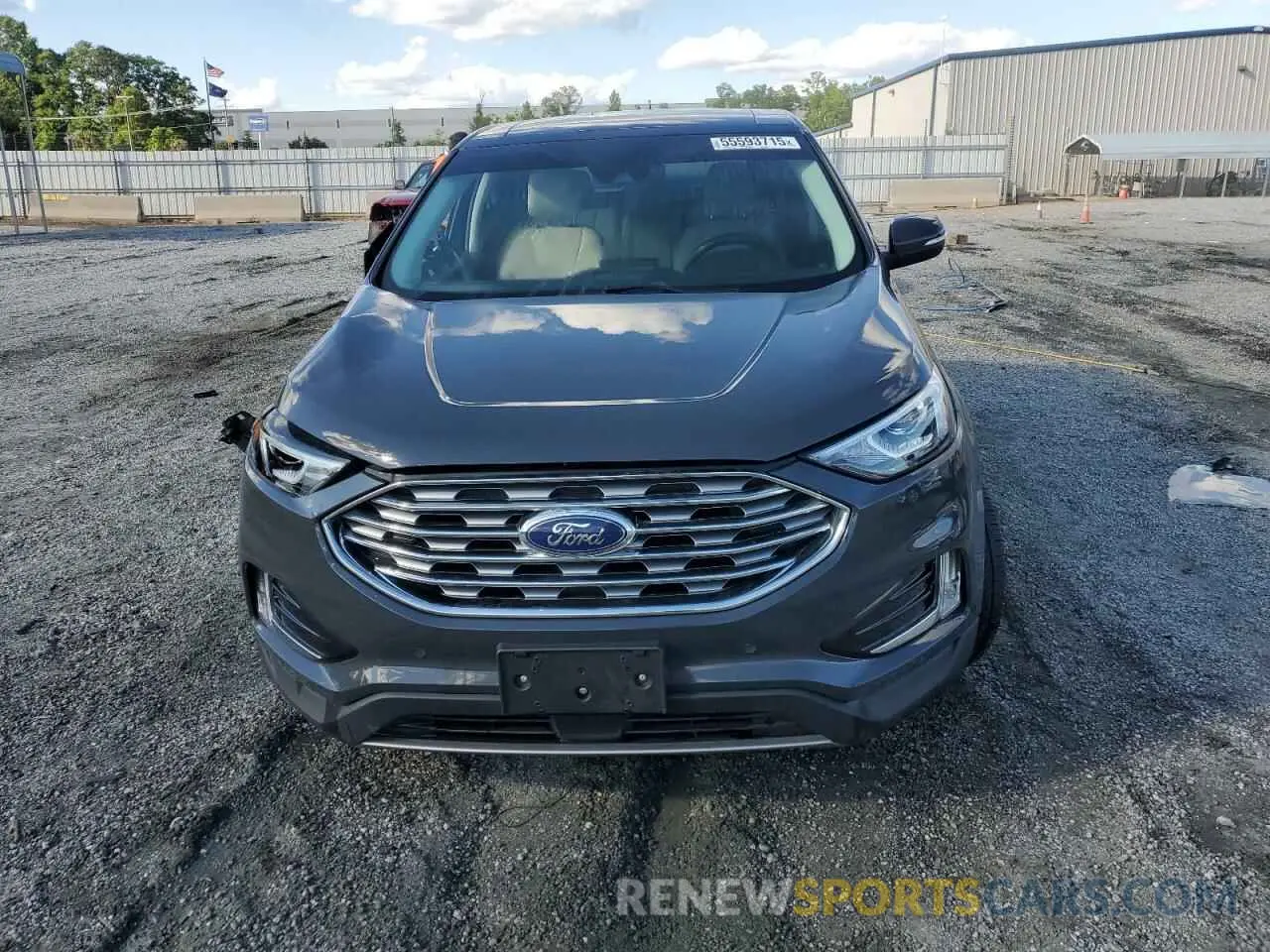 5 Фотография поврежденного автомобиля 2FMPK3K96MBA54764 FORD EDGE 2021