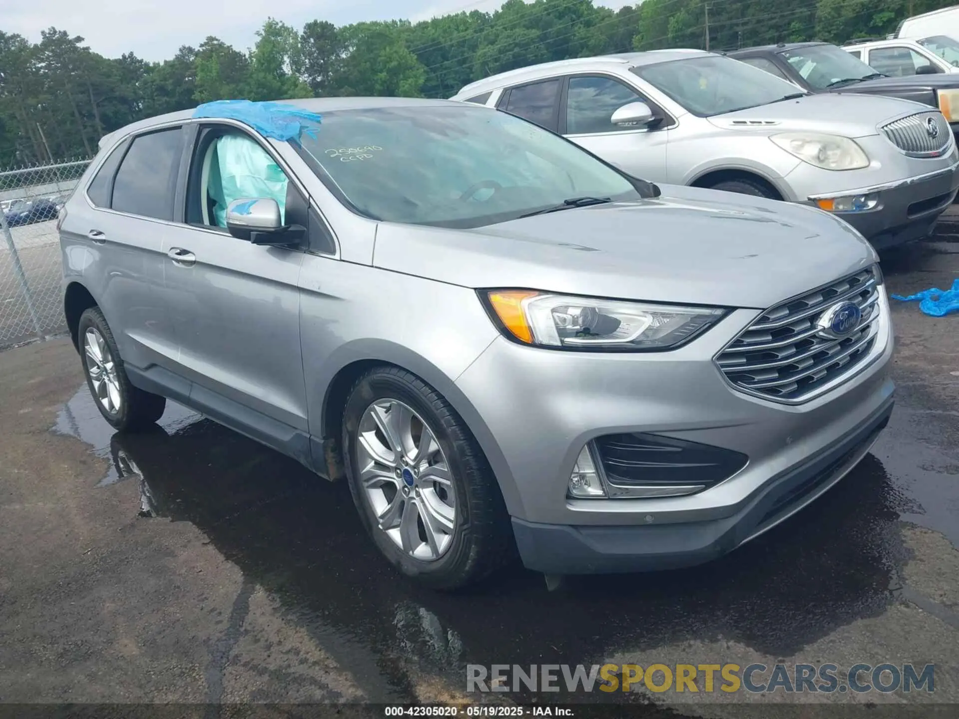 1 Photograph of a damaged car 2FMPK3K97MBA18078 FORD EDGE 2021