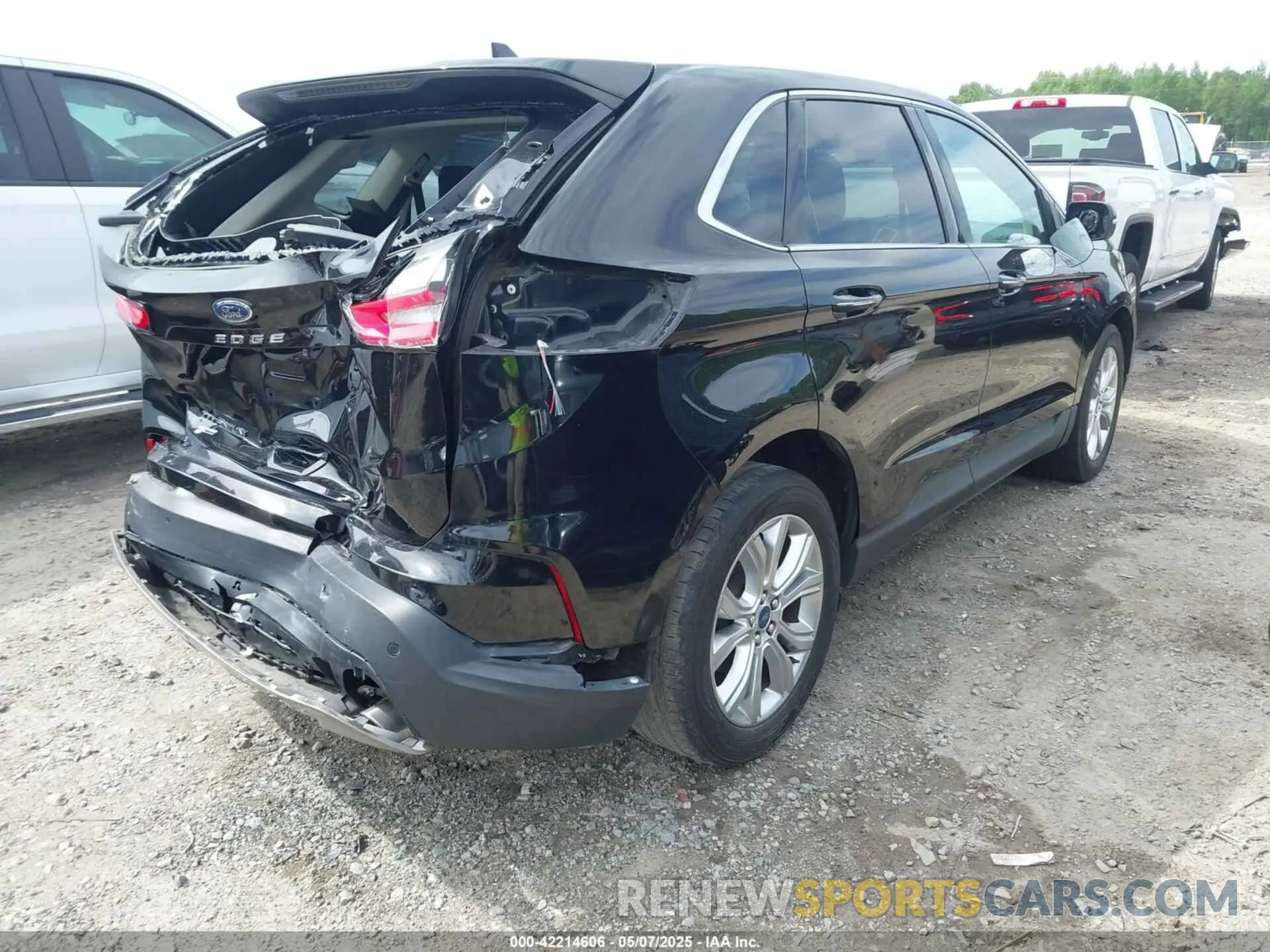 4 Фотография поврежденного автомобиля 2FMPK3K99MBA16882 FORD EDGE 2021