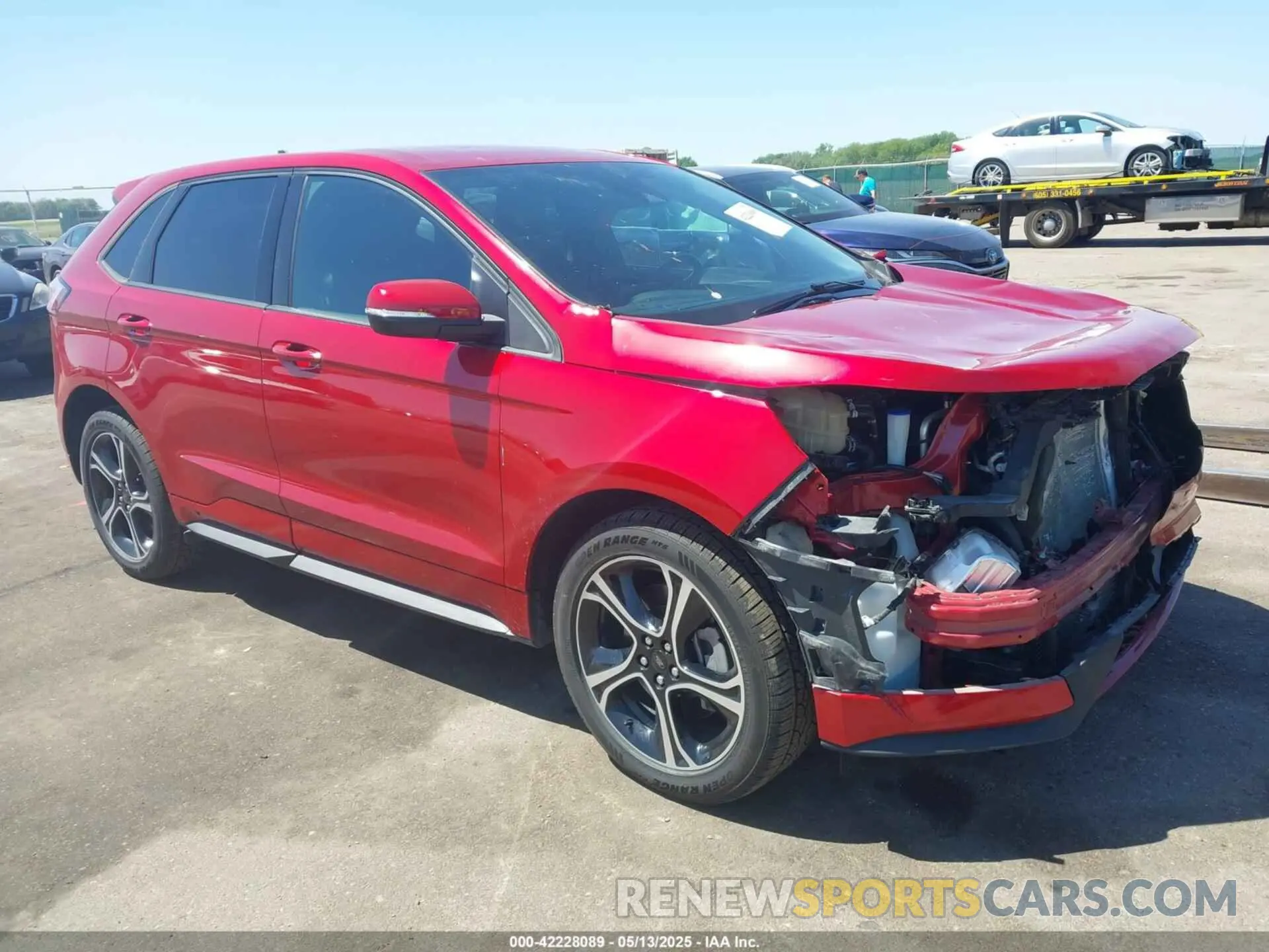 1 Photograph of a damaged car 2FMPK4AP2MBA05275 FORD EDGE 2021
