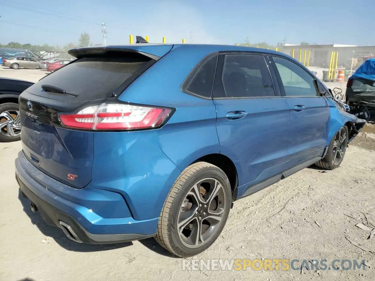 3 Photograph of a damaged car 2FMPK4AP7MBA31922 FORD EDGE 2021