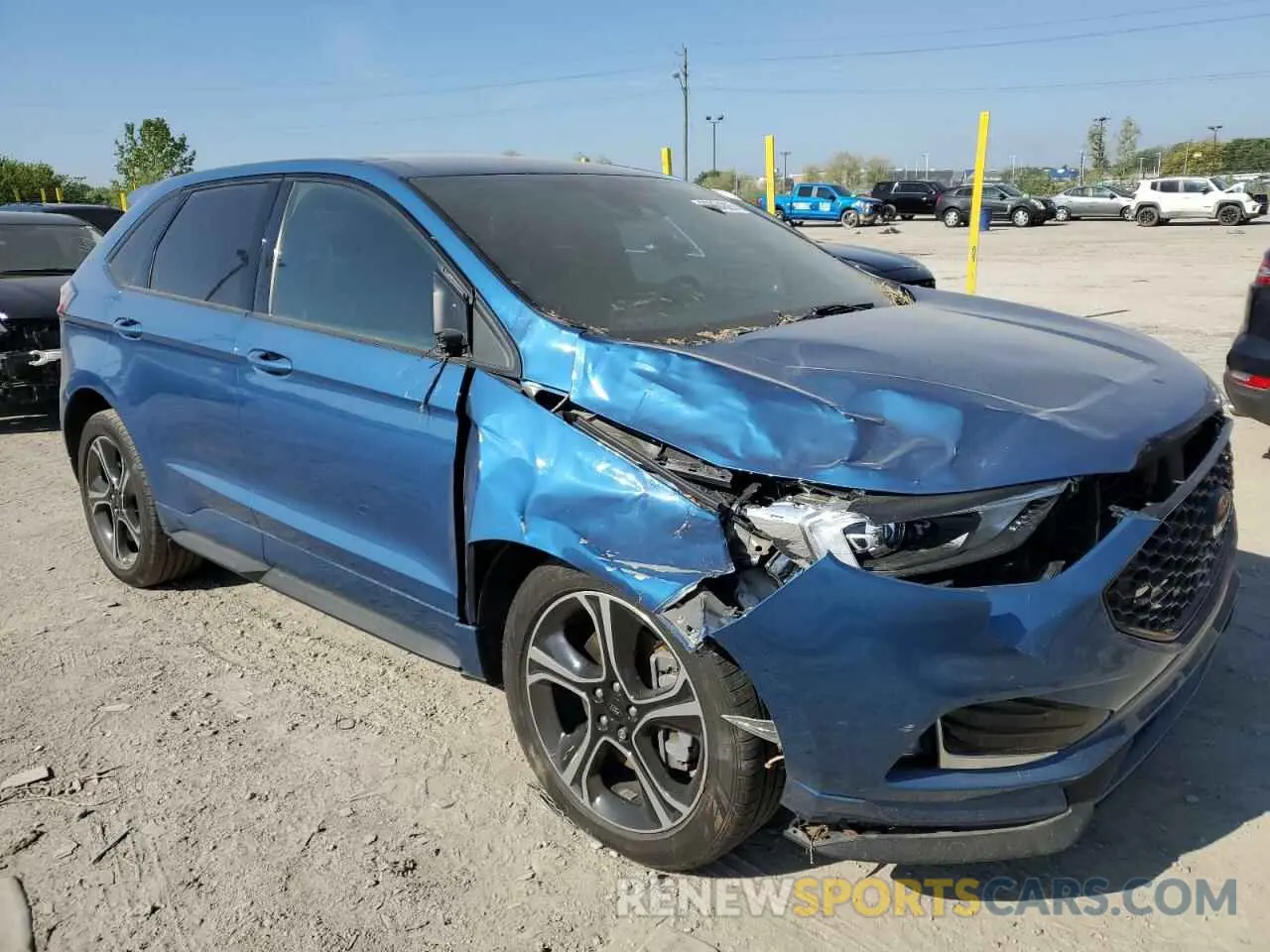 4 Photograph of a damaged car 2FMPK4AP7MBA31922 FORD EDGE 2021