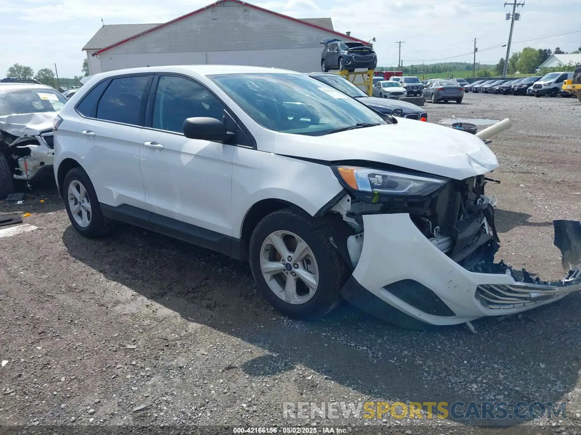 1 Photograph of a damaged car 2FMPK4G98MBA59768 FORD EDGE 2021
