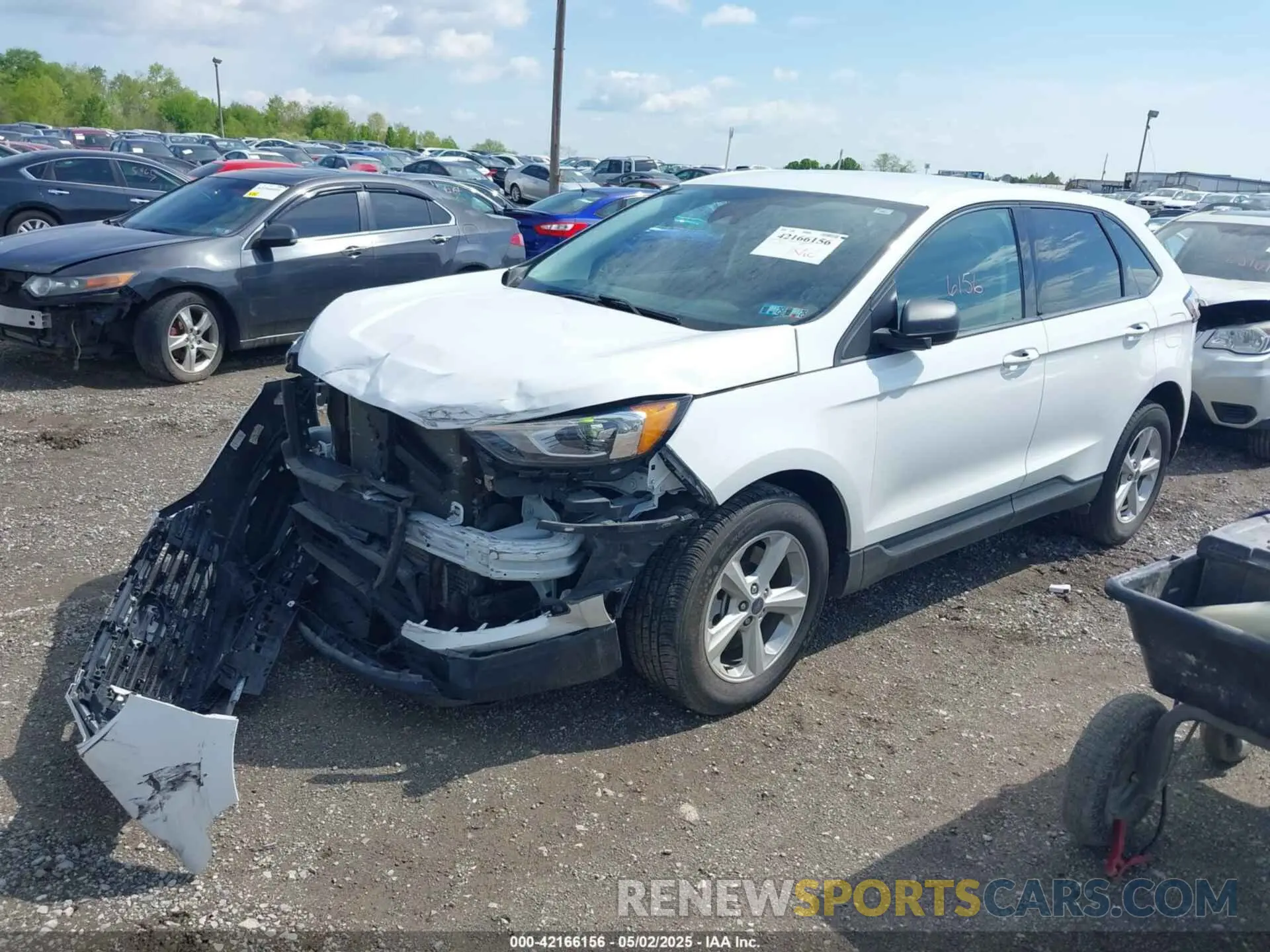2 Photograph of a damaged car 2FMPK4G98MBA59768 FORD EDGE 2021