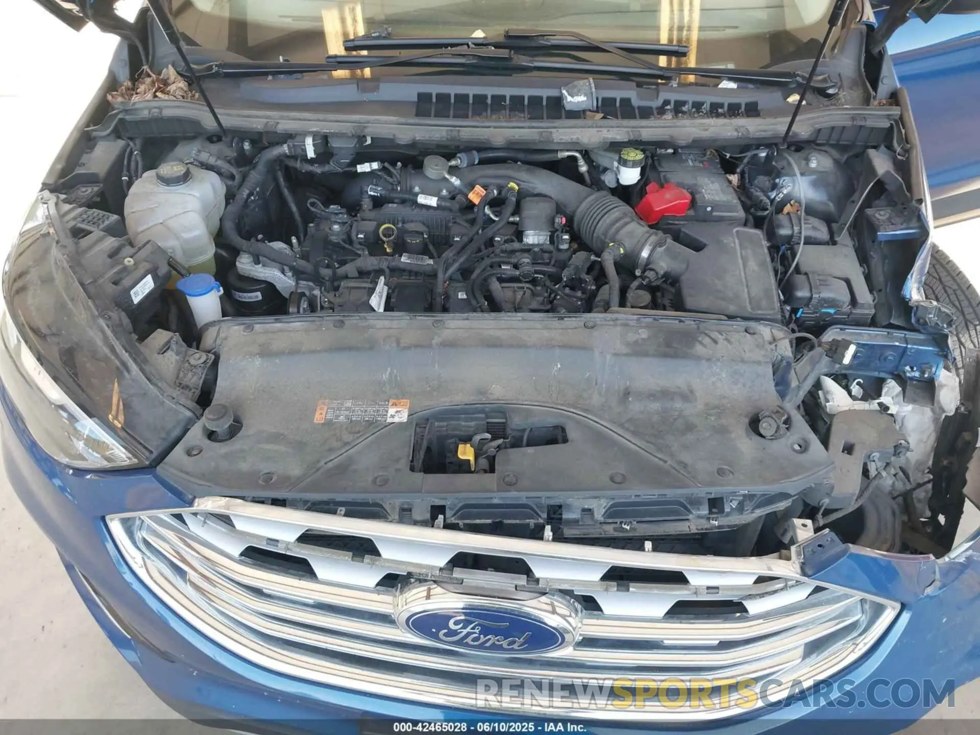 10 Photograph of a damaged car 2FMPK4J91MBA09397 FORD EDGE 2021