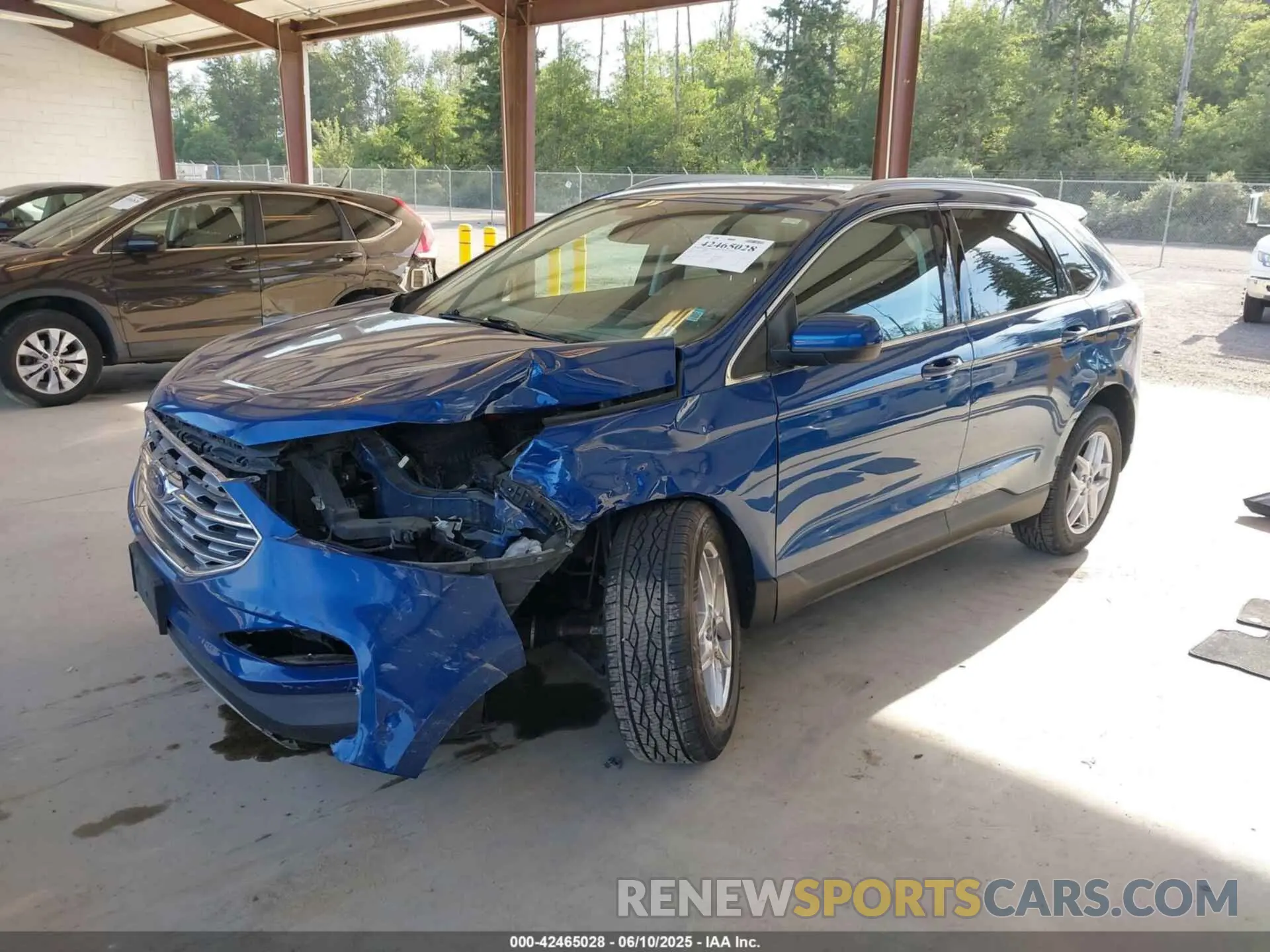 2 Photograph of a damaged car 2FMPK4J91MBA09397 FORD EDGE 2021