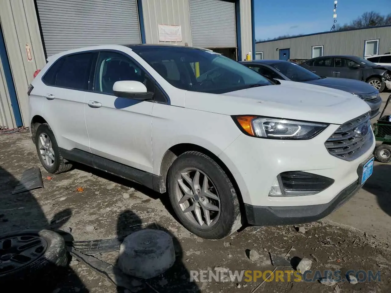 4 Фотография поврежденного автомобиля 2FMPK4J91MBA65890 FORD EDGE 2021
