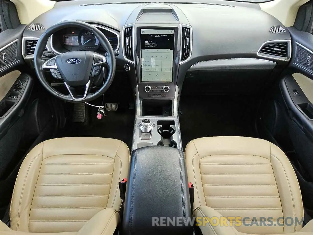 8 Фотография поврежденного автомобиля 2FMPK4J92MBA05634 FORD EDGE 2021