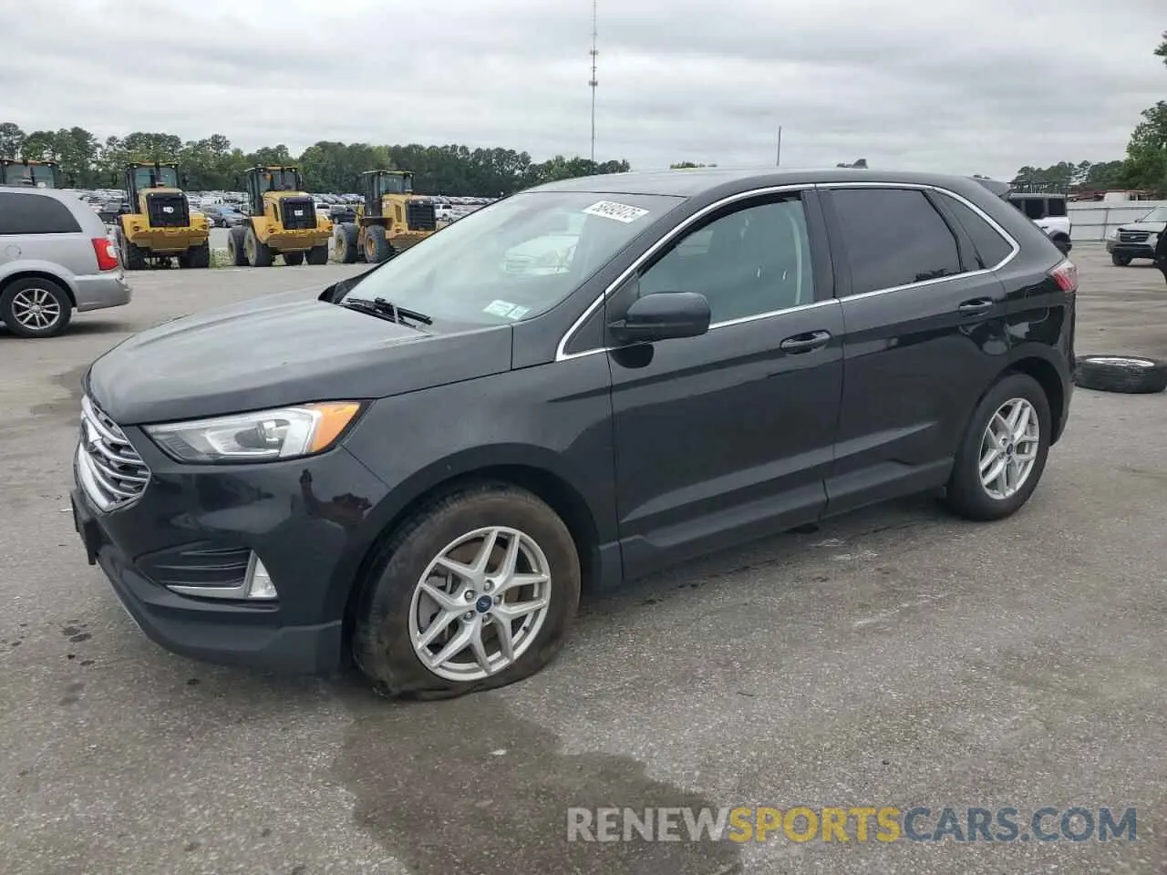 1 Photograph of a damaged car 2FMPK4J92MBA19405 FORD EDGE 2021