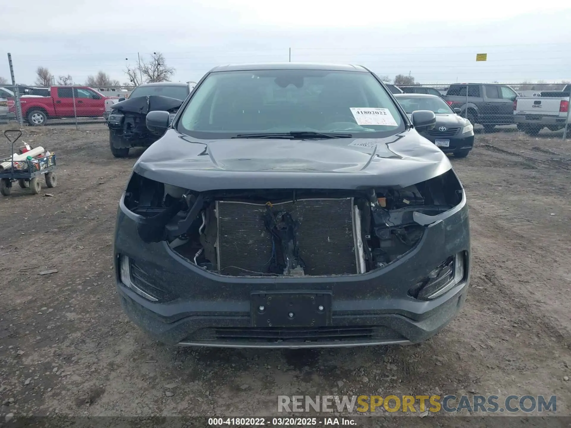13 Photograph of a damaged car 2FMPK4J93MBA05027 FORD EDGE 2021