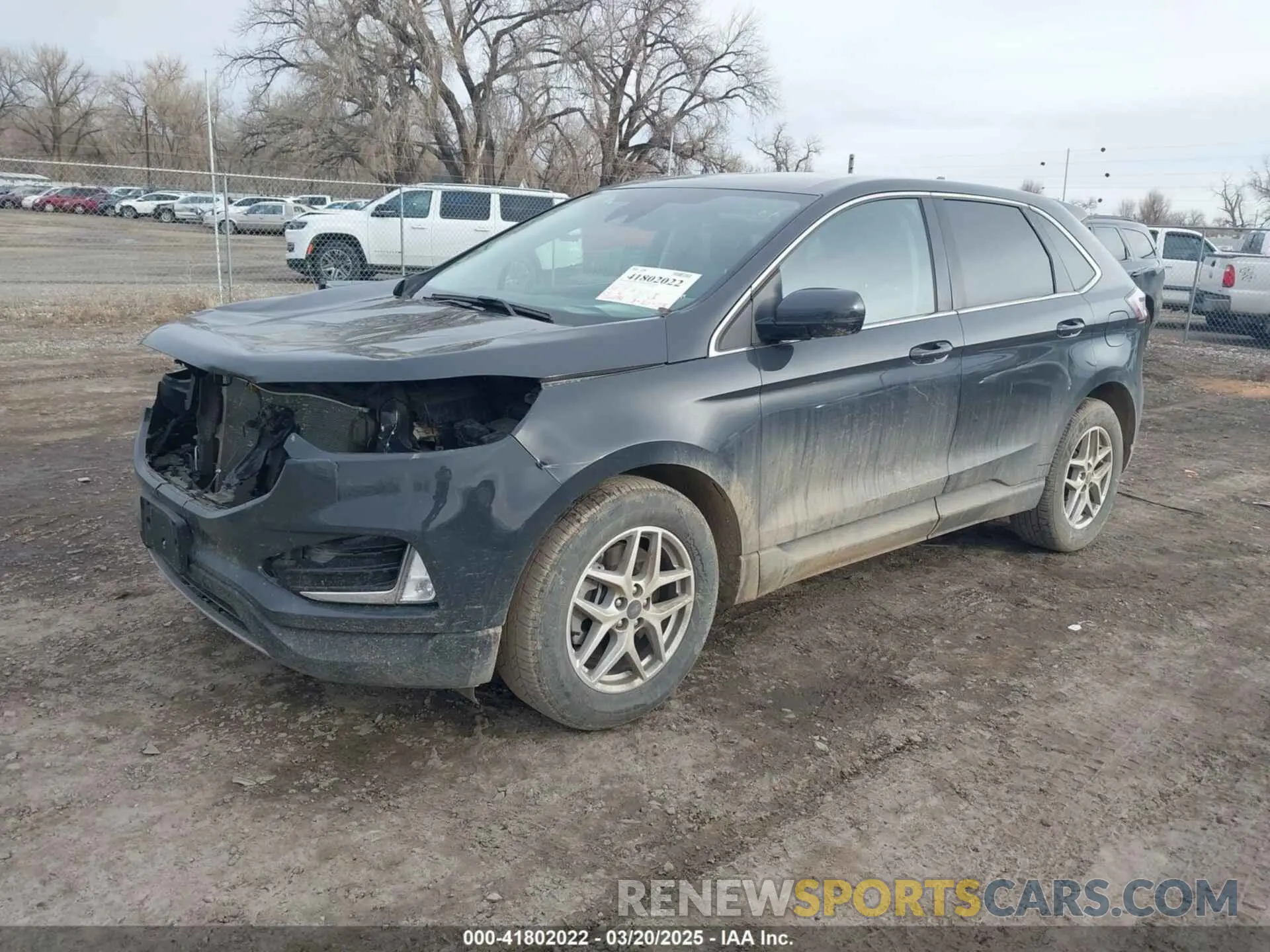 2 Photograph of a damaged car 2FMPK4J93MBA05027 FORD EDGE 2021