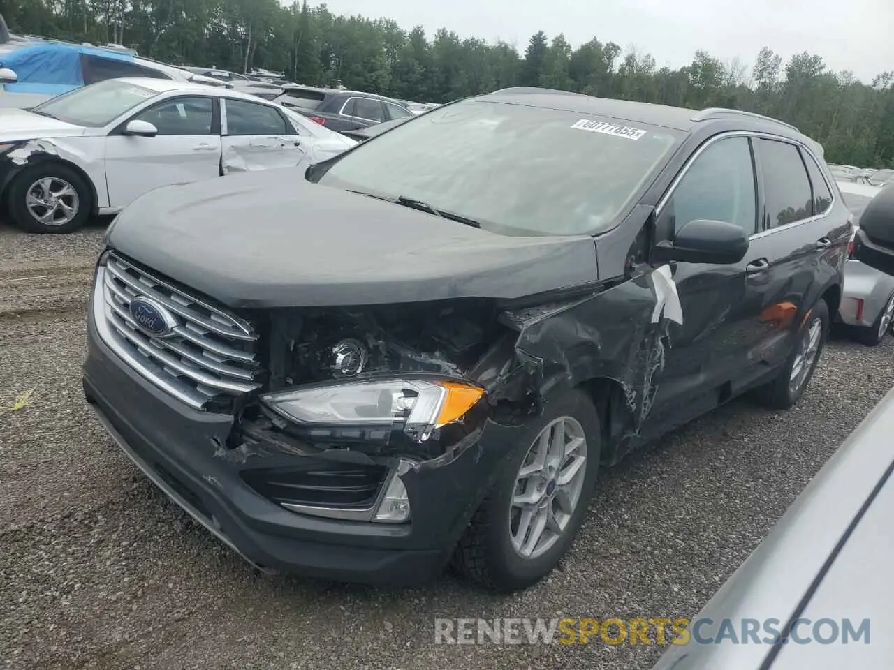 1 Фотография поврежденного автомобиля 2FMPK4J93MBA27609 FORD EDGE 2021