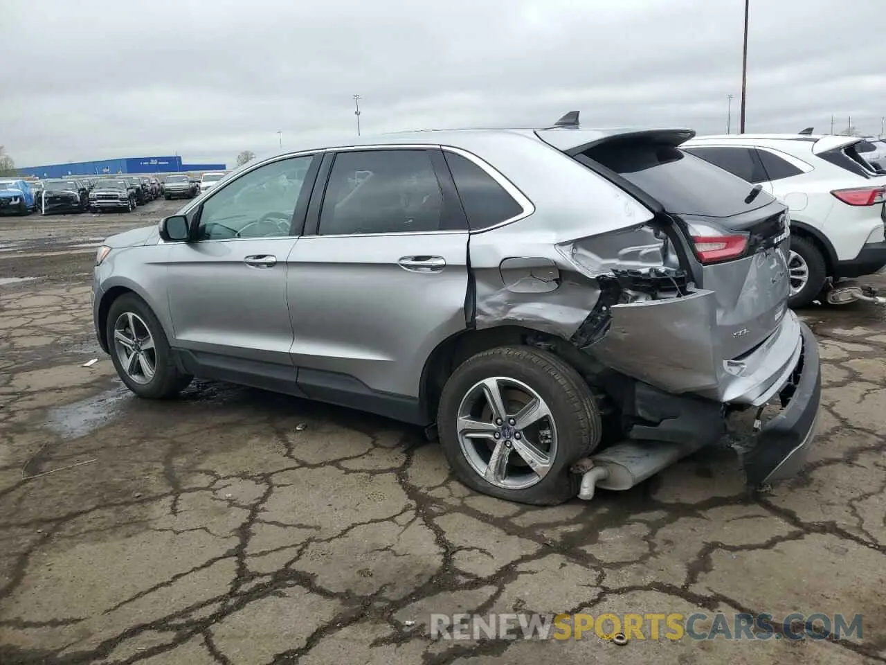 2 Фотография поврежденного автомобиля 2FMPK4J94MBA33743 FORD EDGE 2021