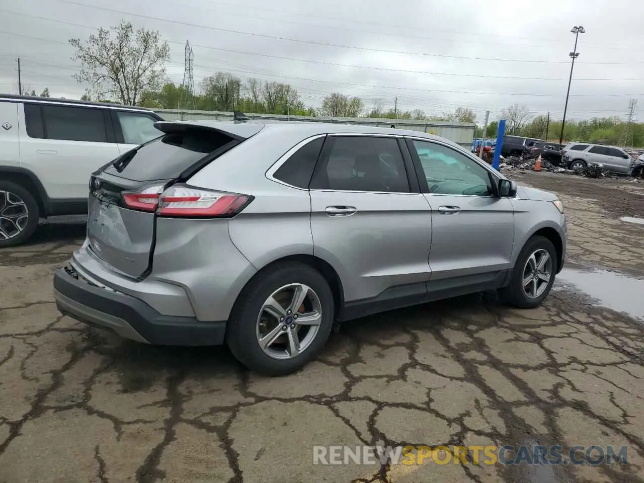 3 Фотография поврежденного автомобиля 2FMPK4J94MBA33743 FORD EDGE 2021