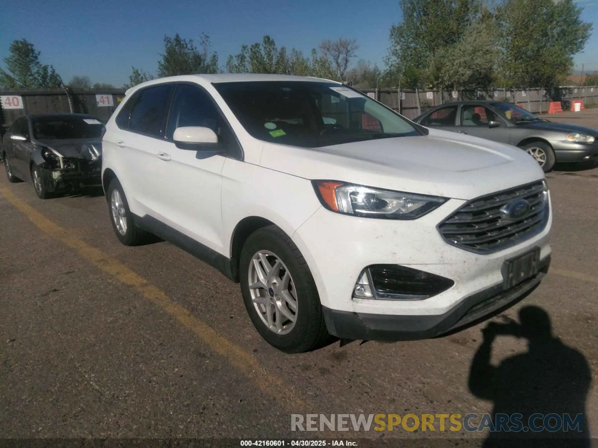 1 Photograph of a damaged car 2FMPK4J94MBA50154 FORD EDGE 2021