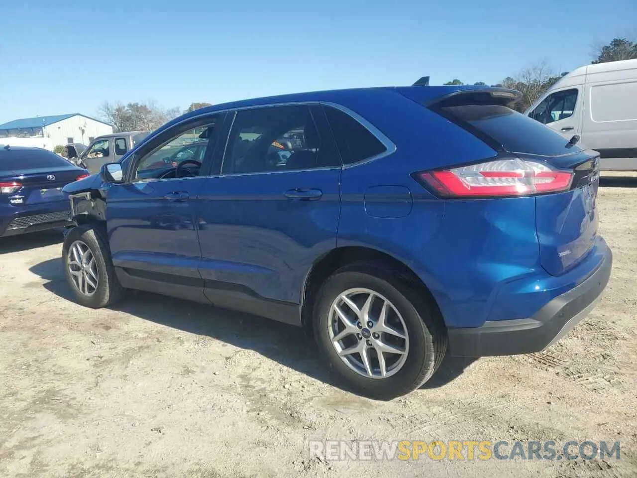 2 Фотография поврежденного автомобиля 2FMPK4J95MBA49224 FORD EDGE 2021