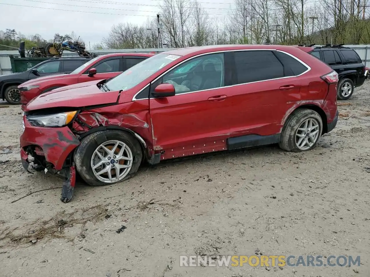 1 Photograph of a damaged car 2FMPK4J97MBA09971 FORD EDGE 2021