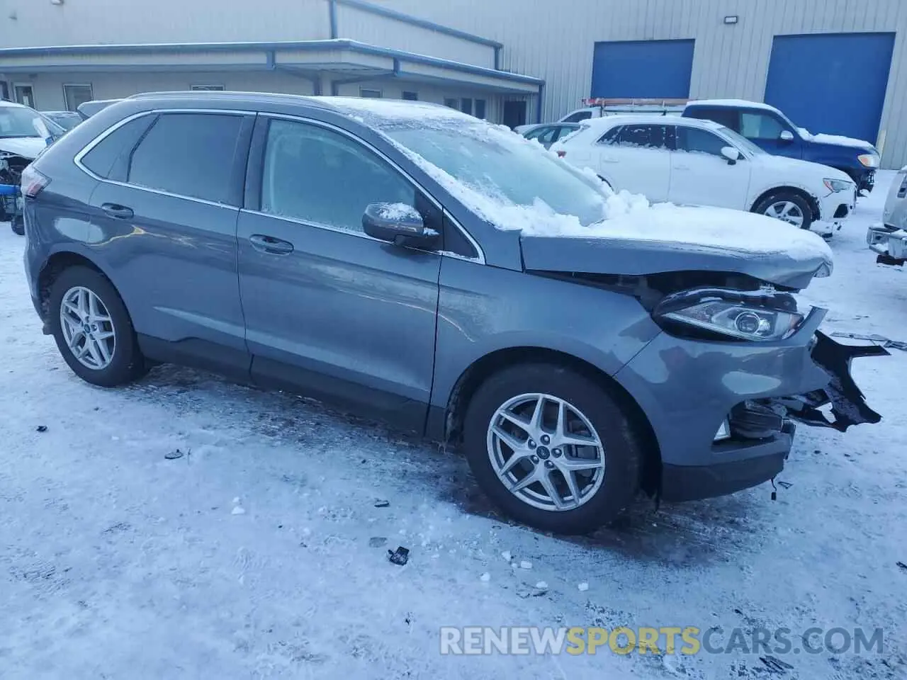 4 Фотография поврежденного автомобиля 2FMPK4J97MBA18573 FORD EDGE 2021