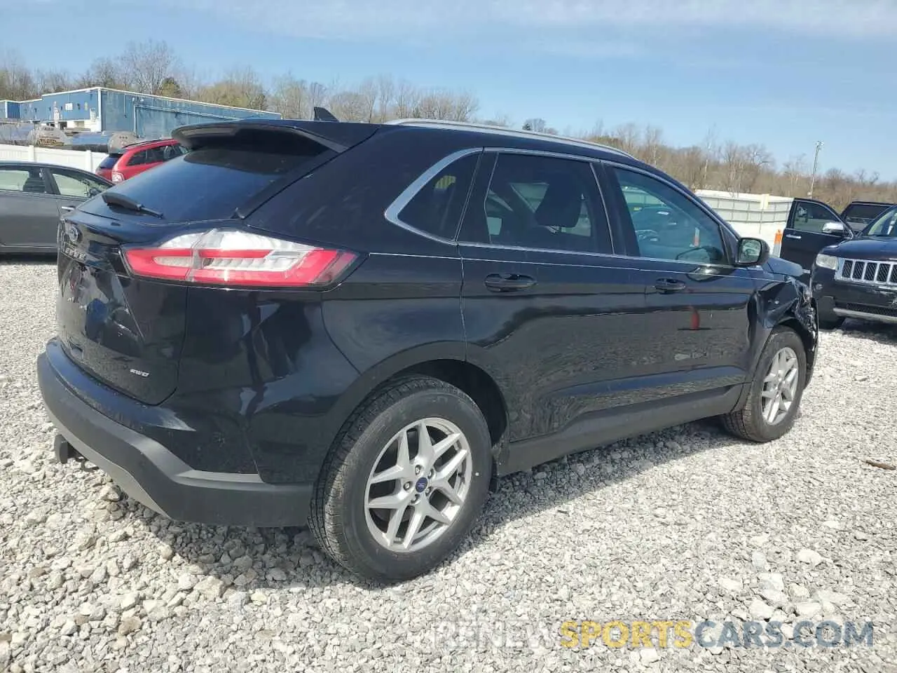3 Фотография поврежденного автомобиля 2FMPK4J98MBA14242 FORD EDGE 2021