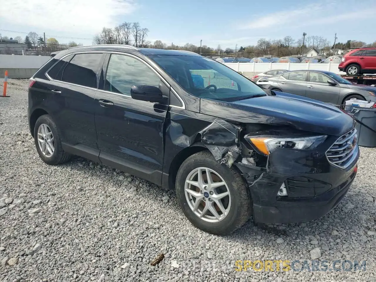 4 Фотография поврежденного автомобиля 2FMPK4J98MBA14242 FORD EDGE 2021