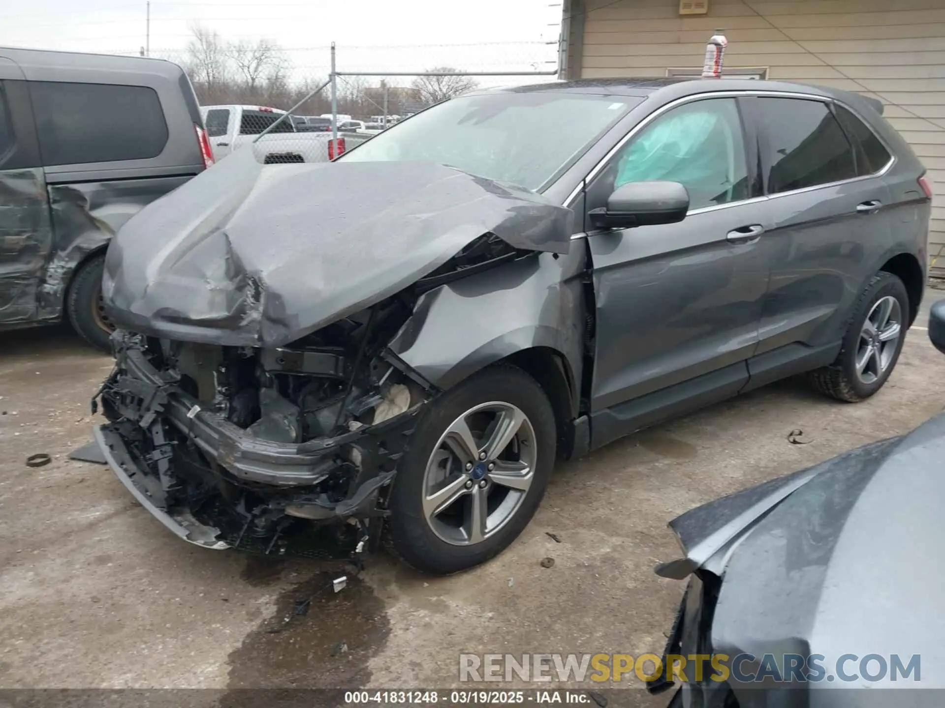 2 Фотография поврежденного автомобиля 2FMPK4J99MBA20468 FORD EDGE 2021