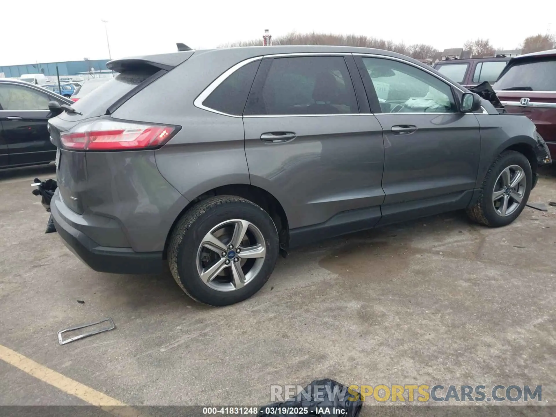 4 Фотография поврежденного автомобиля 2FMPK4J99MBA20468 FORD EDGE 2021