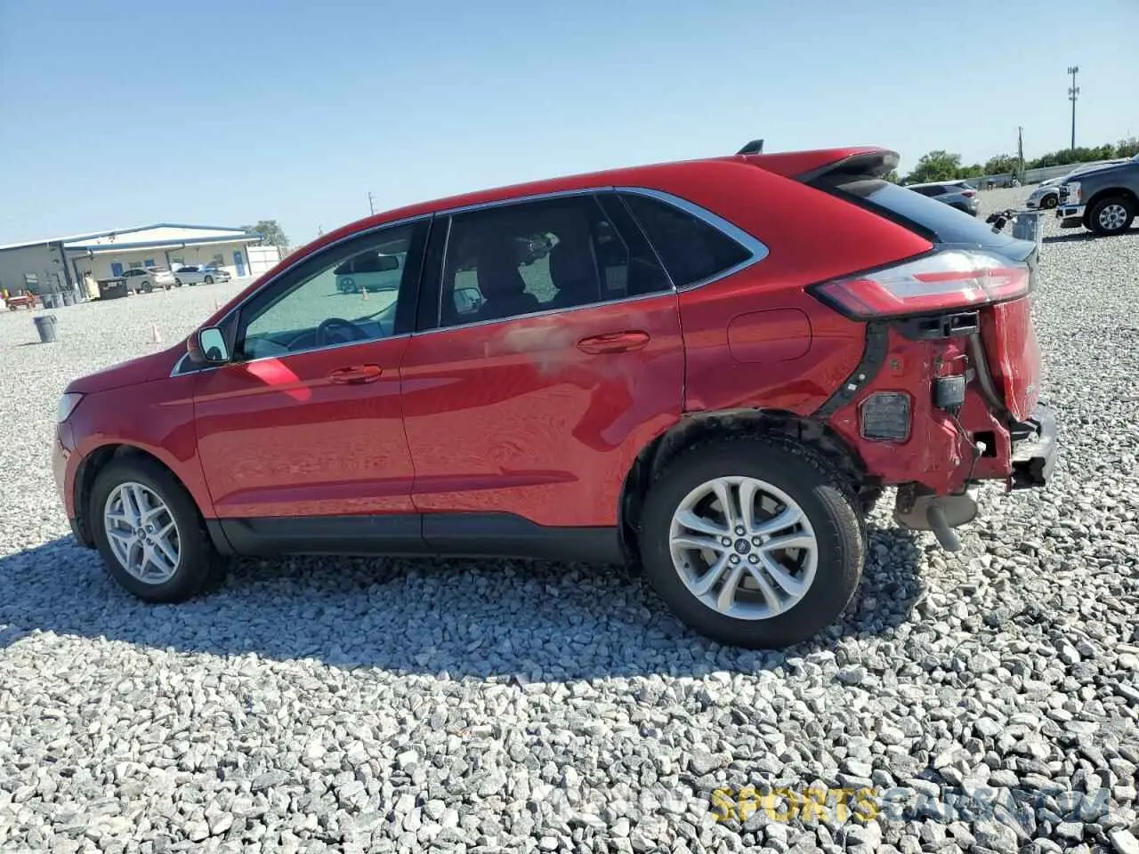 2 Фотография поврежденного автомобиля 2FMPK4J9XMBA16252 FORD EDGE 2021