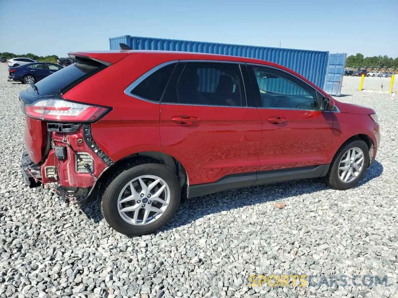 3 Фотография поврежденного автомобиля 2FMPK4J9XMBA16252 FORD EDGE 2021