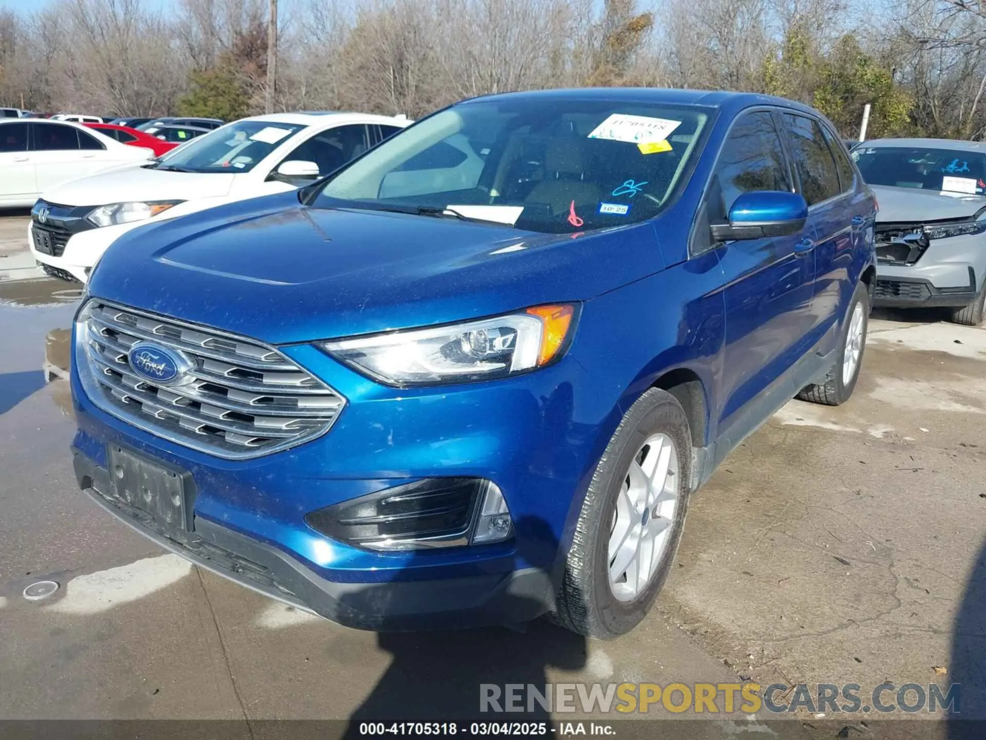 2 Фотография поврежденного автомобиля 2FMPK4J9XMBA54175 FORD EDGE 2021