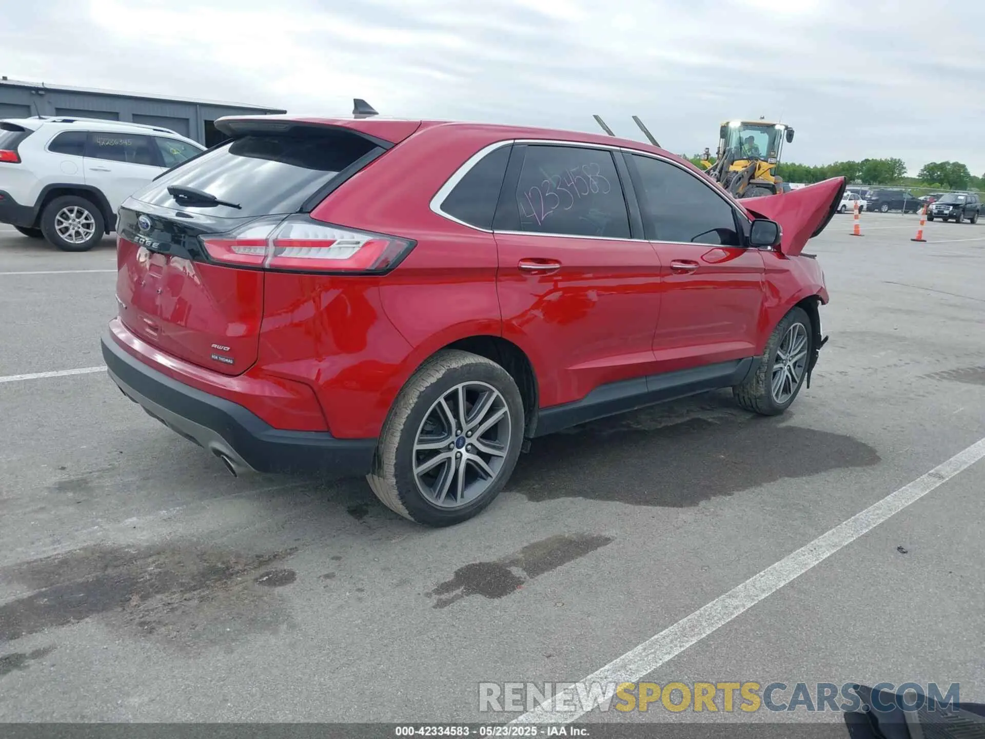4 Фотография поврежденного автомобиля 2FMPK4K91MBA16896 FORD EDGE 2021