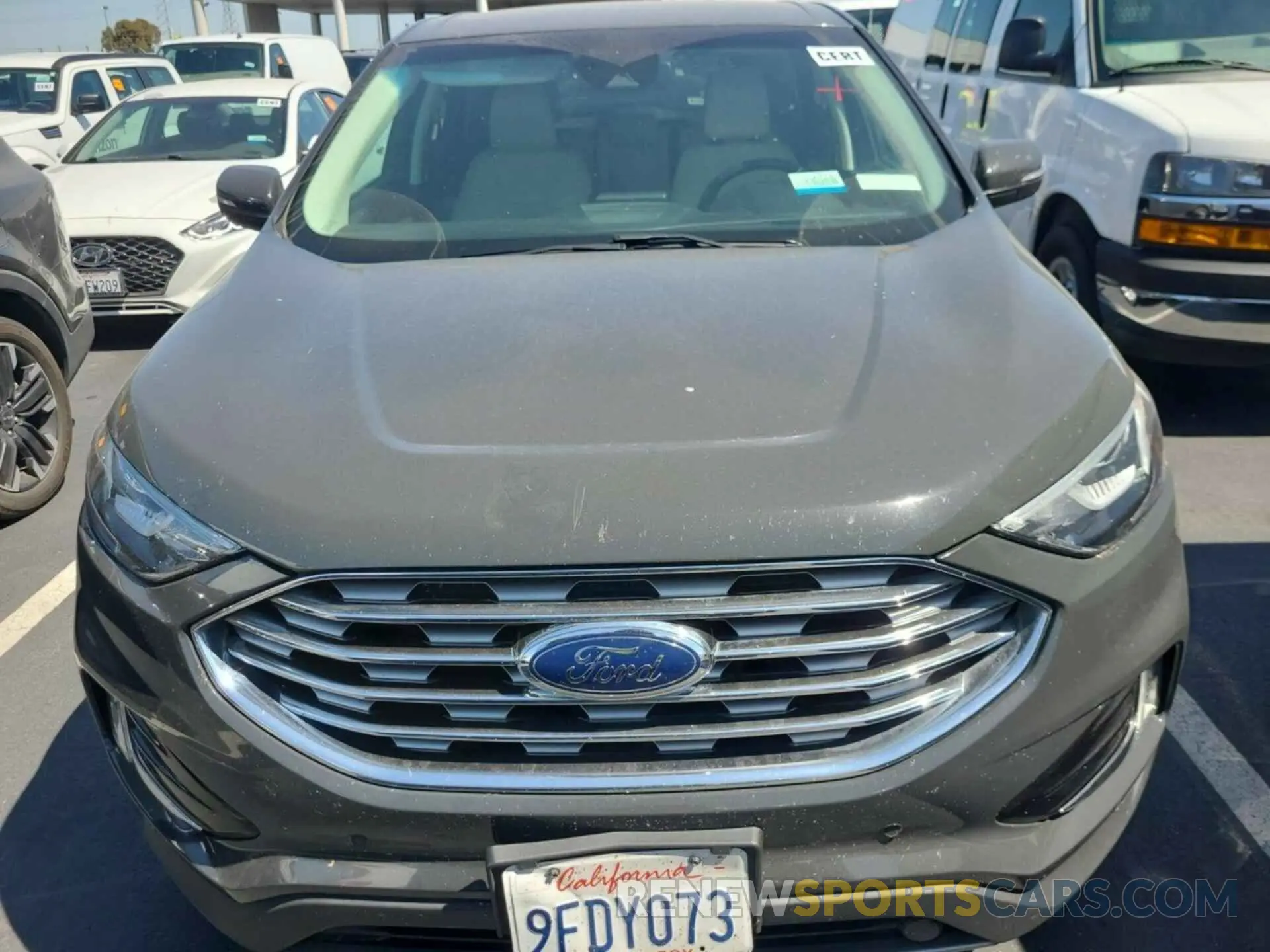 3 Фотография поврежденного автомобиля 2FMPK4K93MBA53738 FORD EDGE 2021