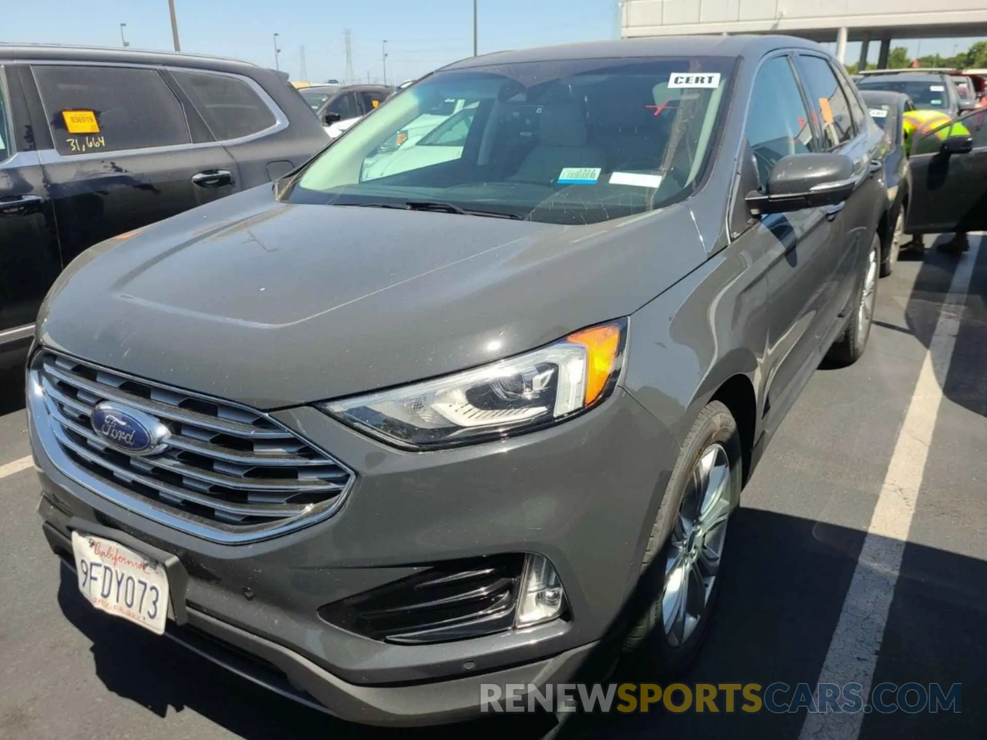 4 Фотография поврежденного автомобиля 2FMPK4K93MBA53738 FORD EDGE 2021