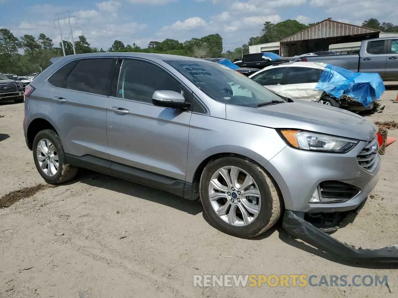 4 Photograph of a damaged car 2FMPK4K93MBA64657 FORD EDGE 2021