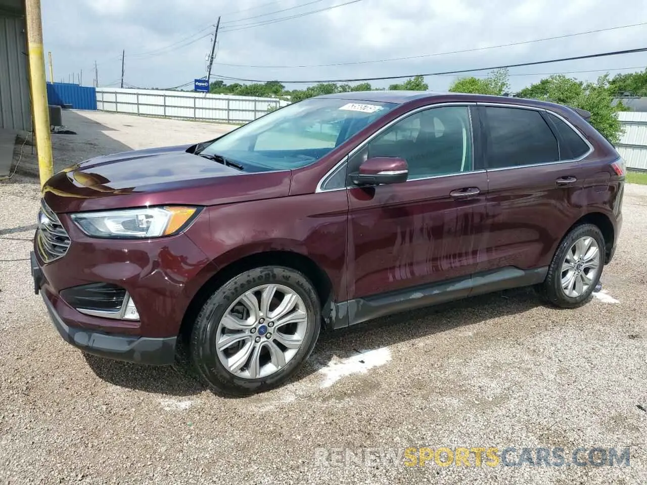 1 Фотография поврежденного автомобиля 2FMPK4K94MBA27228 FORD EDGE 2021