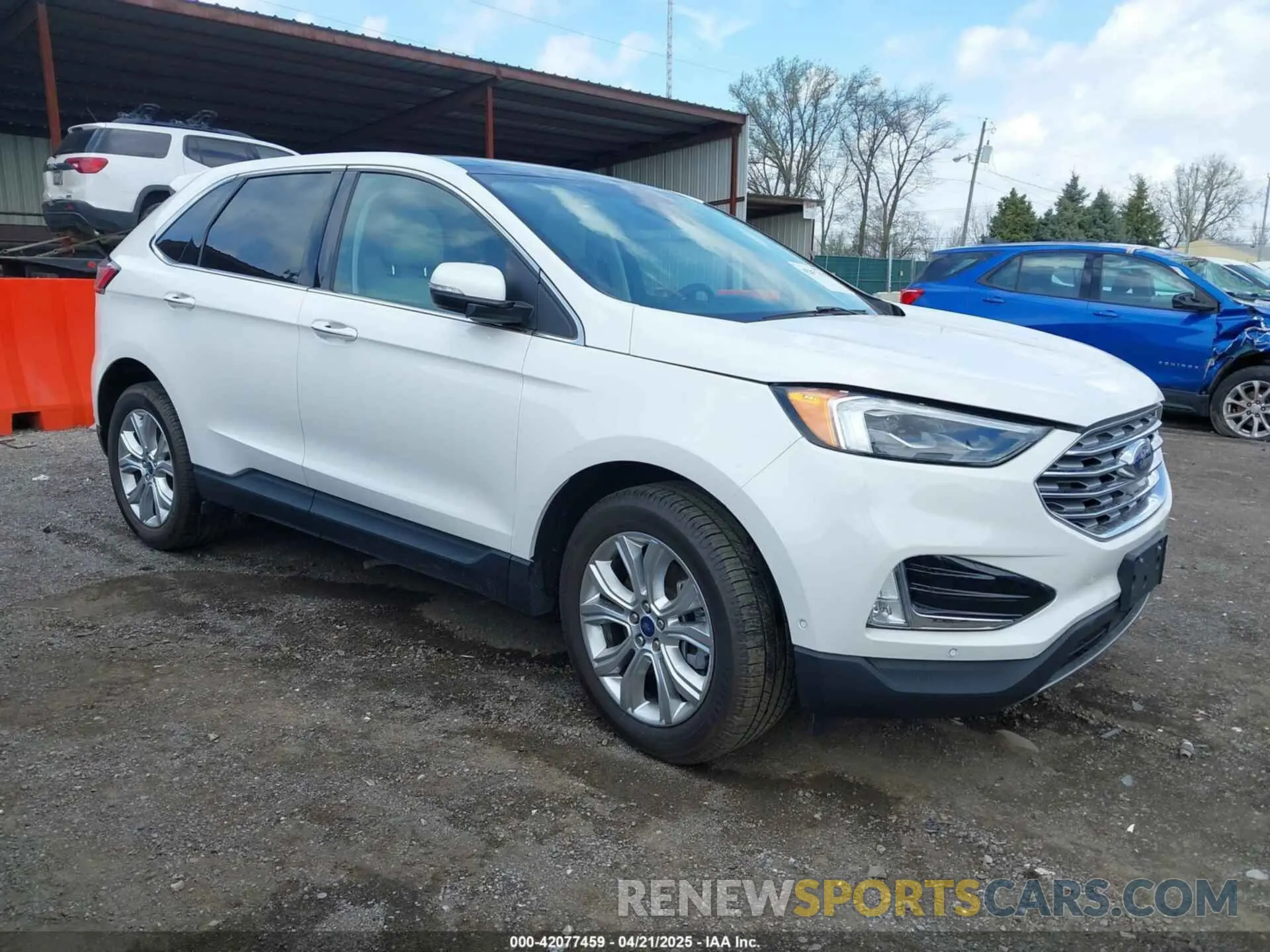 1 Photograph of a damaged car 2FMPK4K95MBA13998 FORD EDGE 2021