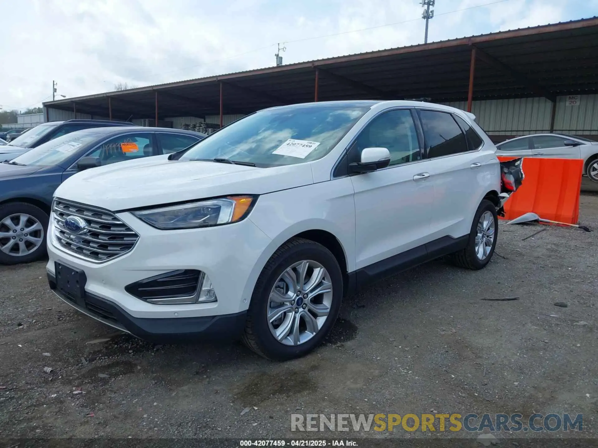 2 Photograph of a damaged car 2FMPK4K95MBA13998 FORD EDGE 2021