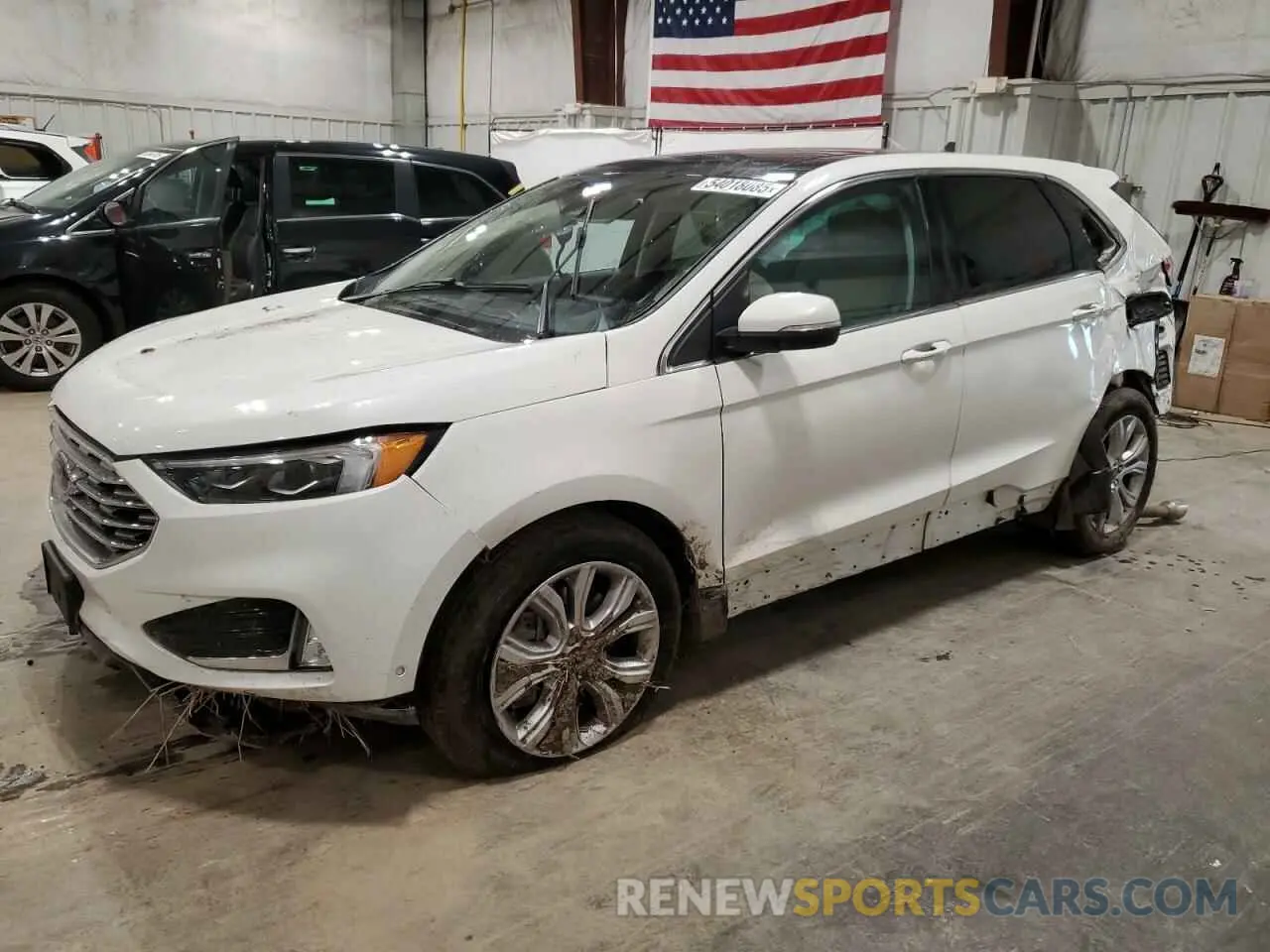 1 Photograph of a damaged car 2FMPK4K97MBA27742 FORD EDGE 2021