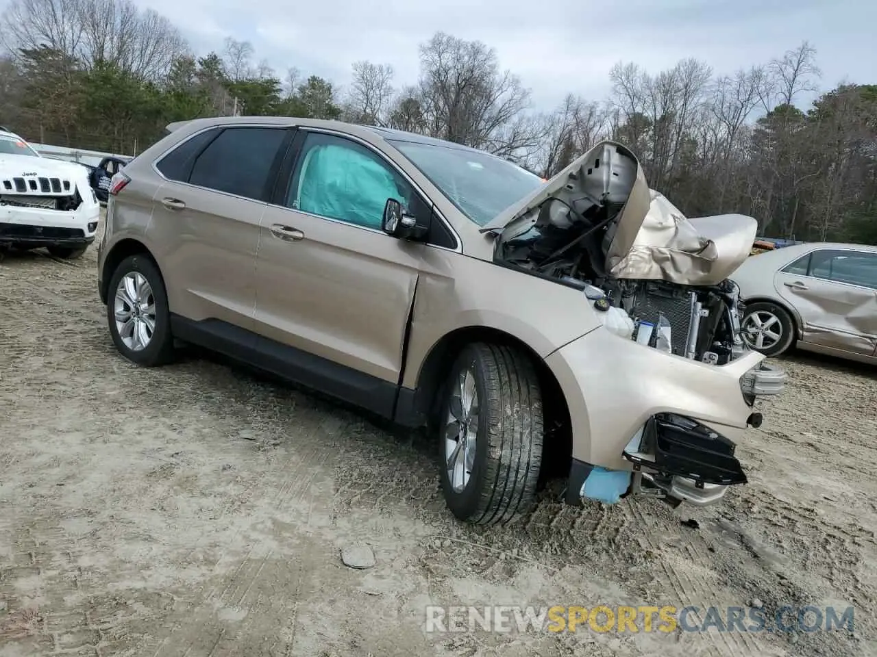4 Photograph of a damaged car 2FMPK4K97MBA43147 FORD EDGE 2021
